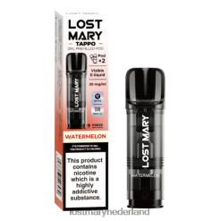 LOST MARY Nederland - verloren mary tappo voorgevulde peulen - 20 mg - 2 stuks watermeloen 2684Z177