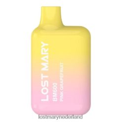 LOST MARY vape review - verloren mary bm600 wegwerpvape roze grapefruit 2684Z154