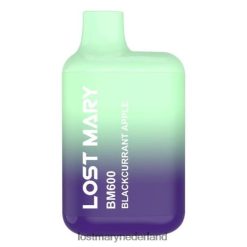 LOST MARY vape smaken - verloren mary bm600 wegwerpvape zwarte bessen appel 2684Z135
