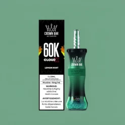 AL FAKHER CROWN BAR CLOUD-X 60K Puffs Mini Shisha Vape met DTL & MTL