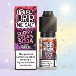 Double Drip Cherry Cream Soda Nicotinezout E-Liquid 10ml 10mg/20mg 50/50 PG/VG