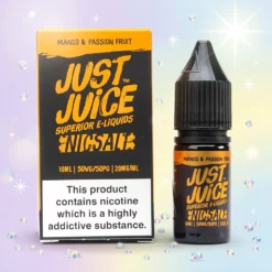 Mango & Passievrucht Nic Salt E-Liquid 10ml 50:50 van Just Juice