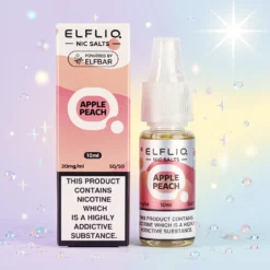 Appel Perzik Nic Salt E-Liquid 10ml 50/50 MTL van Elf Bar ELFLIQ